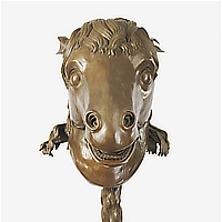 click 4 full view Zodiac Heads, Horse