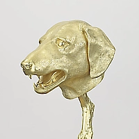click 4 full view Zodiac Heads, Dog, 25" high x 15" wide x 19" deep