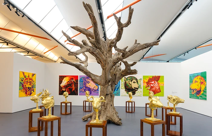 Zodiac Heads: Gold